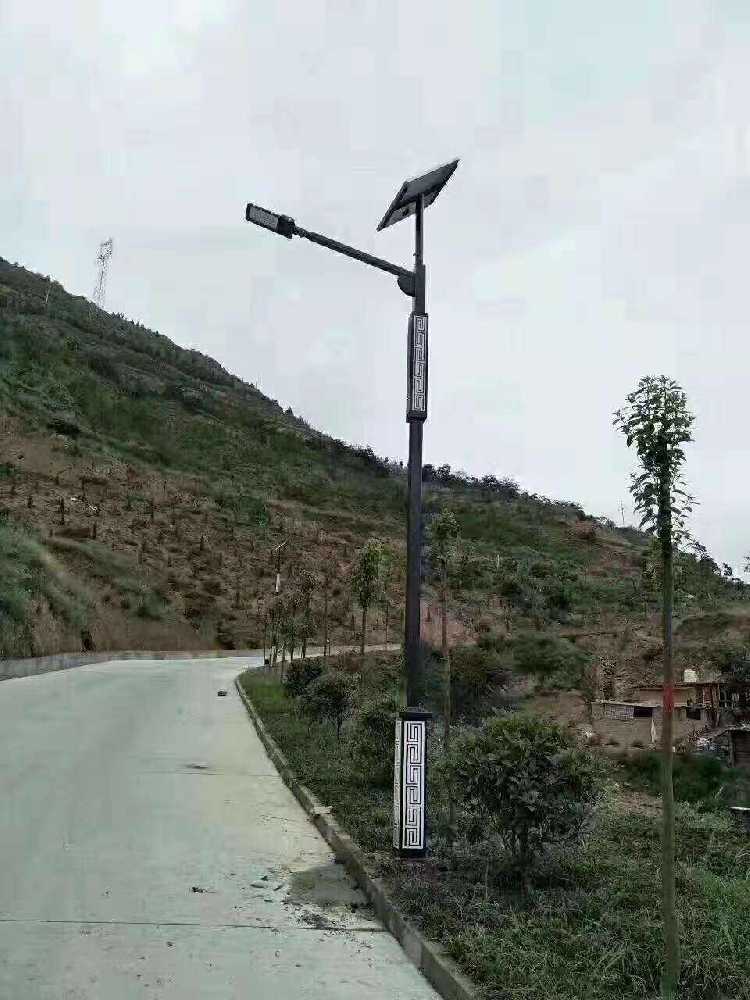 黄梅县仿古太阳能路灯